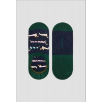 BePets no show socks blau mari