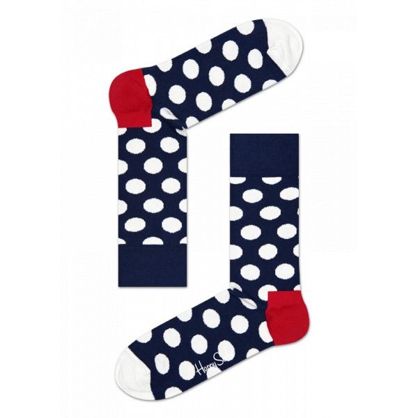 big dot socks blau marí