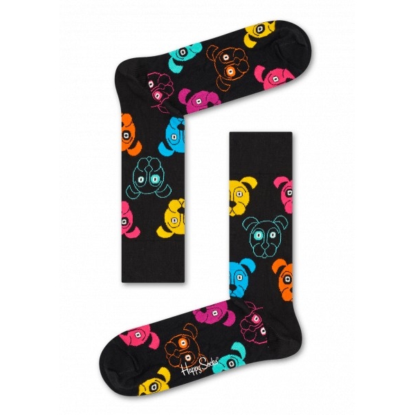 dog socks negre