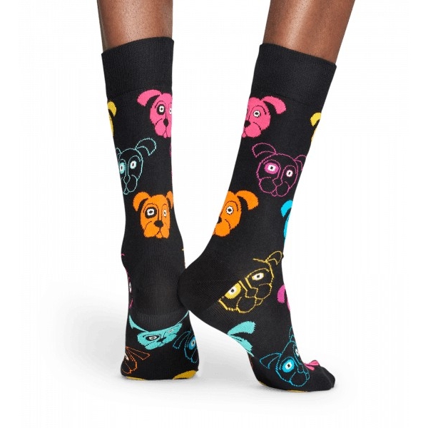 dog socks negre