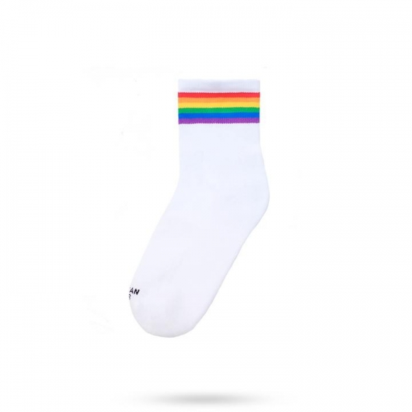 Rainbow Pride Ankle High 36-46