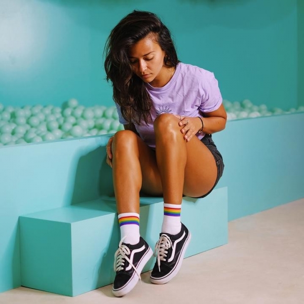 Rainbow Pride Ankle High 36-46