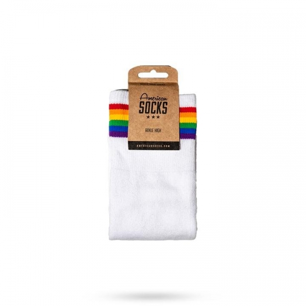 Rainbow Pride Ankle High 36-46