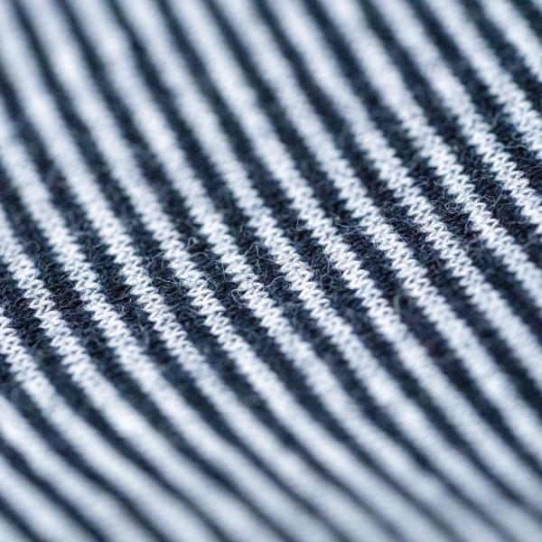 black and white stripe low socks