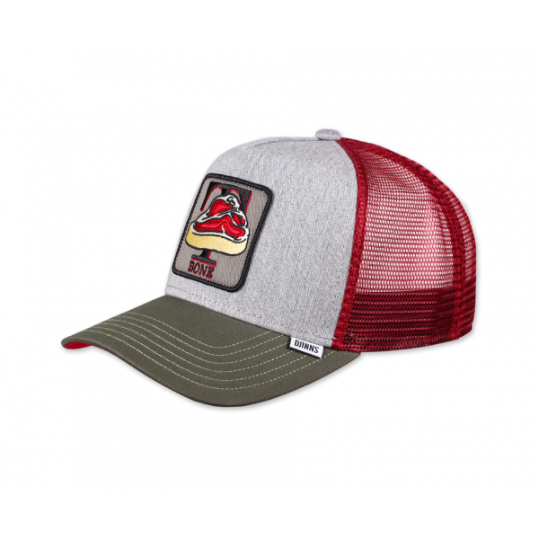 trucker cap food t-bone