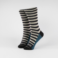 ratlla marinera negre gris