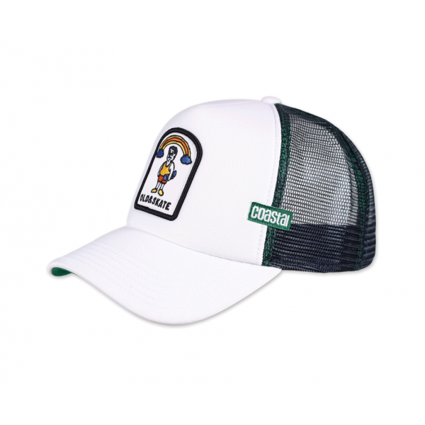 trucker cap old and skate