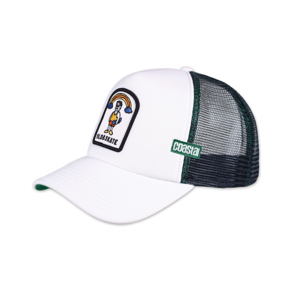 trucker cap old and skate