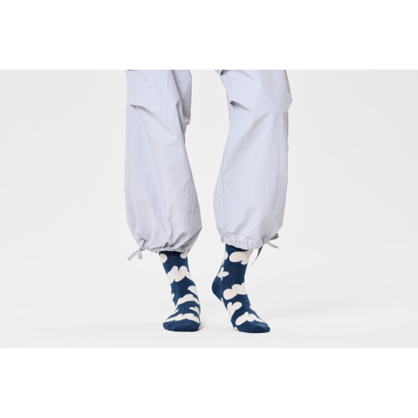 cloudy socks azul oscuro