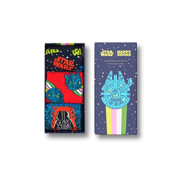3-Pack Kids StarWars Socks Gift Box