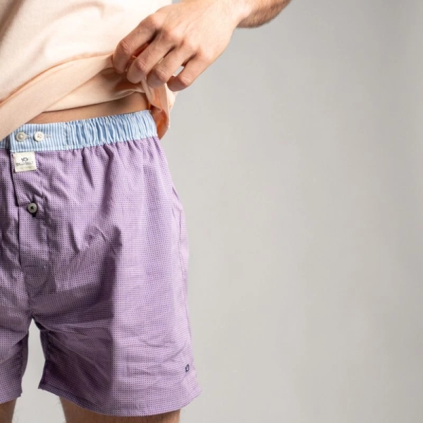 boxer short purple square