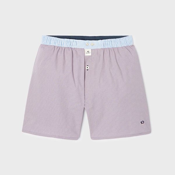 boxer short purple square