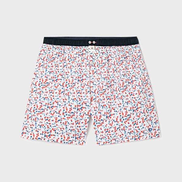 boxer short bianco frizzante