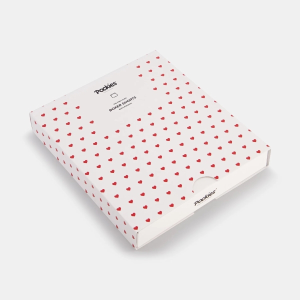 boxer short dirty love blanc