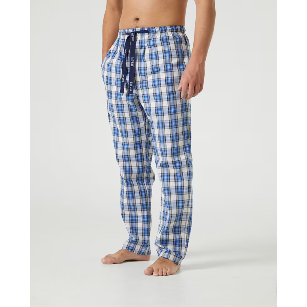 pijama llarg quadres blaus