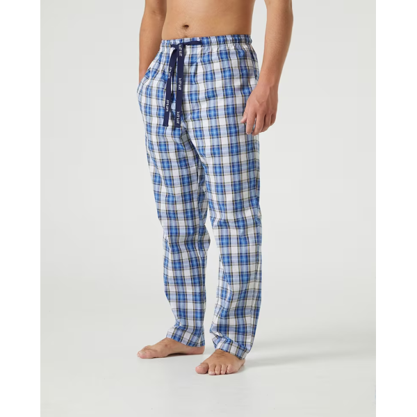 pijama llarg quadres blaus