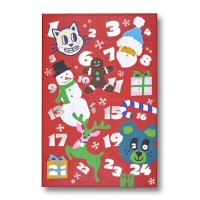 24-pack advent calendar gift box