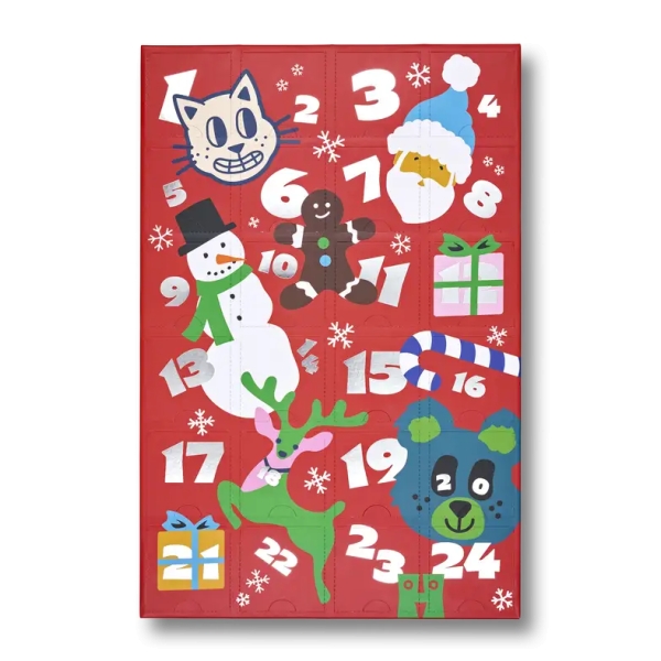24-pack advent calendar gift box