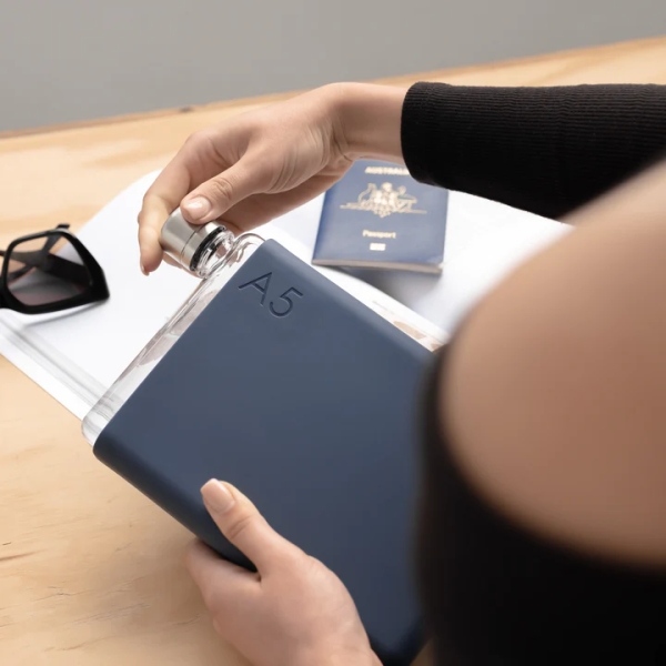 A5 silicone sleeve midnight blue