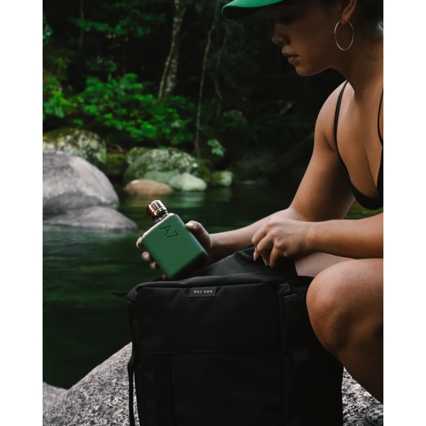 A7 silicone sleeve moss green