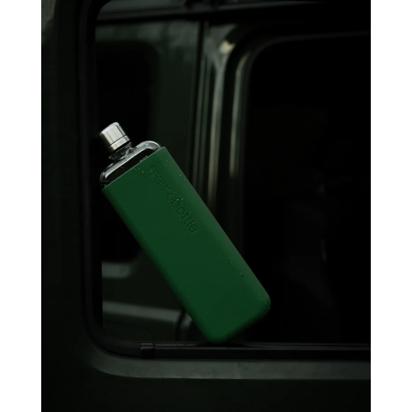 SLIM silicone sleeve moss green