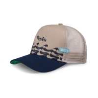 trucker cap bauhaus sand/navy