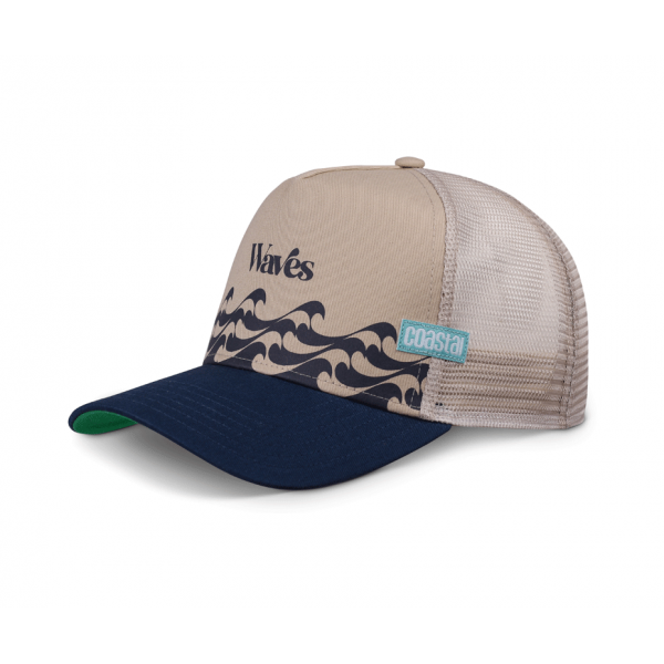trucker cap bauhaus sand/navy
