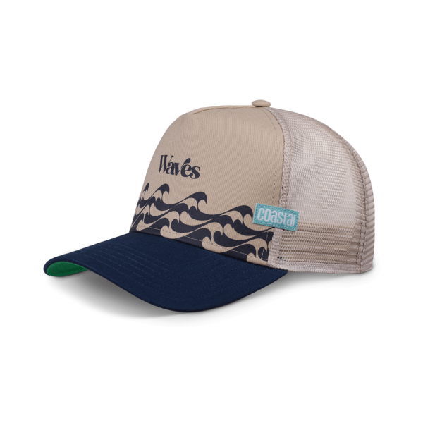 trucker cap bauhaus sand/navy