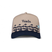 trucker cap bauhaus sand/navy