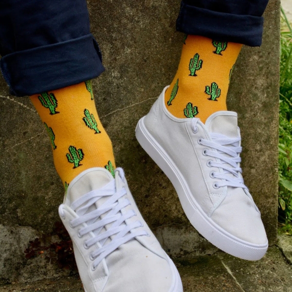 cactus bamboo socks