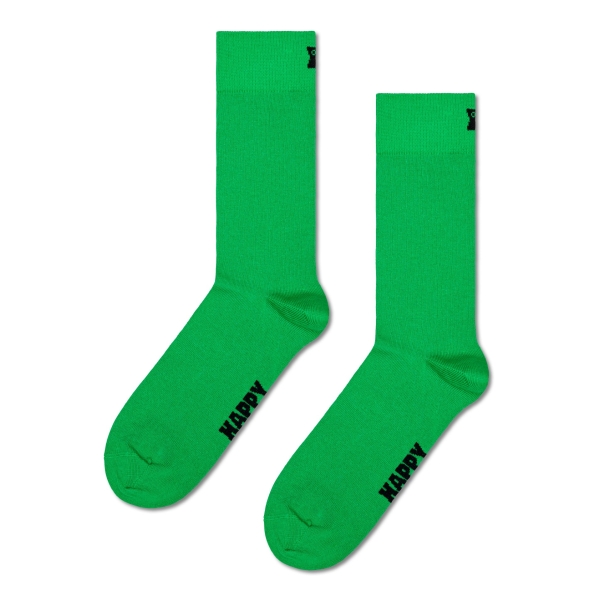 solid green socks