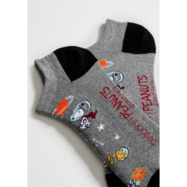 BeSnoopy cosmos ankle socks