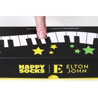 6-Pack Elton John Socks Gift Box