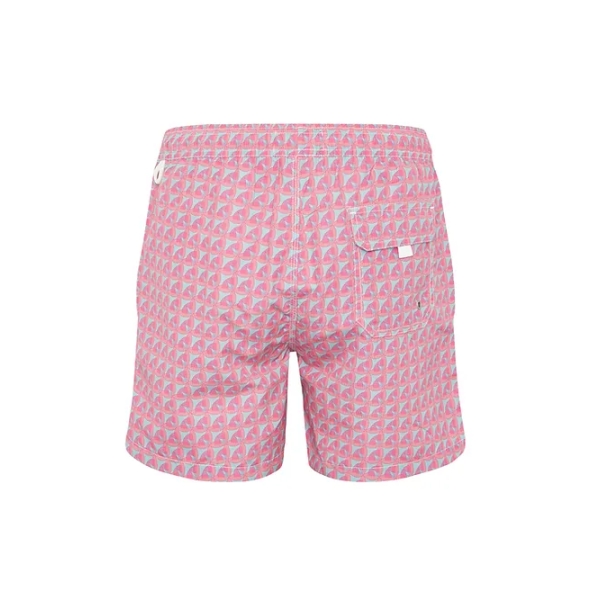 banyador geometric rosa