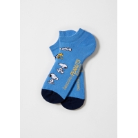 BeSnoopy light blue ankle socks