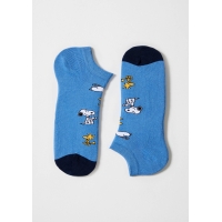 BeSnoopy light blue ankle socks