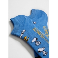 BeSnoopy light blue ankle socks