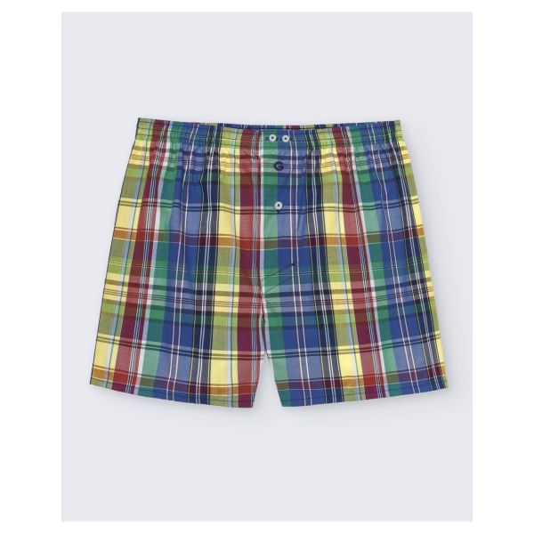 boxer short dorval quadres multicolor