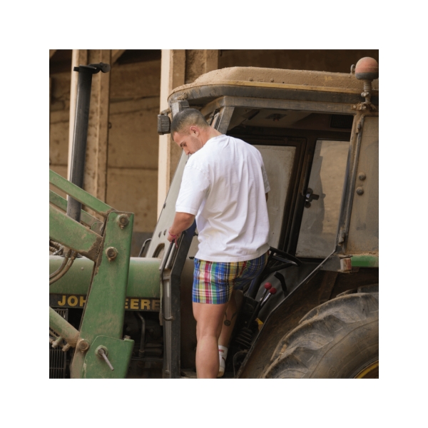 boxer short dorval quadres multicolor