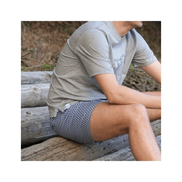 boxer short rauric estrelles blaves