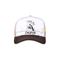 trucker cap board to death