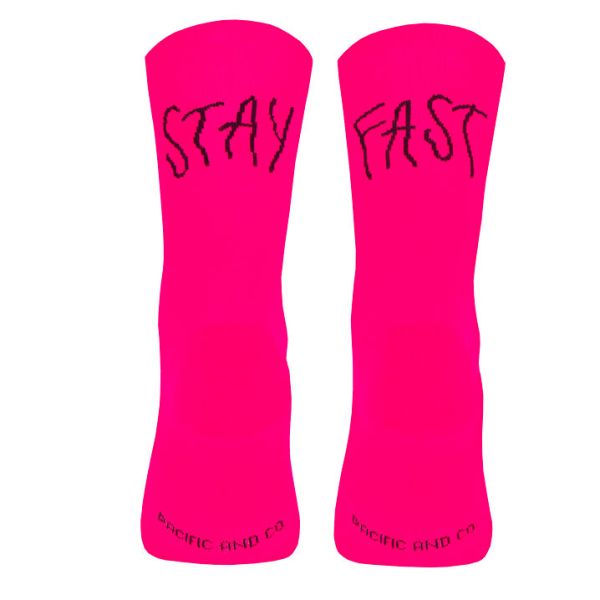stay fast pink neon