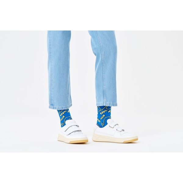 pasta socks blau