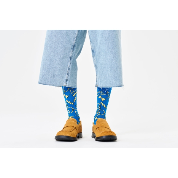 pasta socks blau