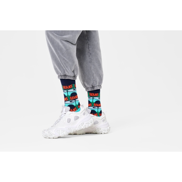 beans socks blau