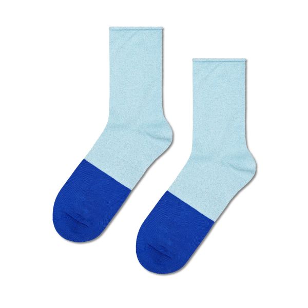 extended toe socks blau