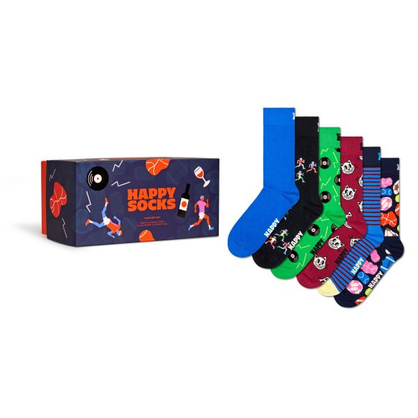 7-pack seven days socks gift box