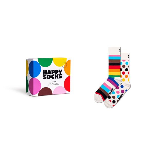 2-pack pride socks gift box