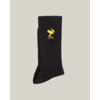 peanuts woodstock ribbed socks