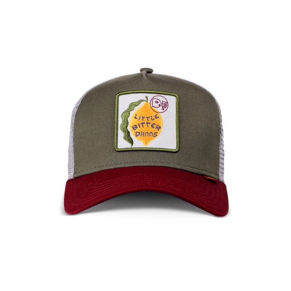 trucker cap bitter olive